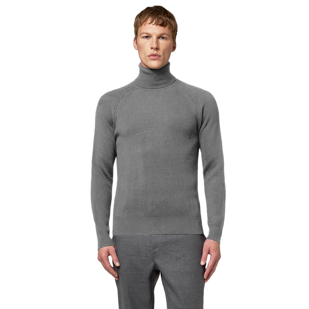 Alpha Studio Men's Grey Sweater