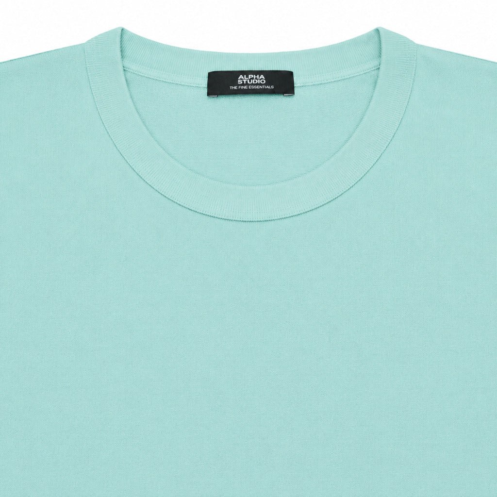 Alpha Studio Men's Green T-shirt