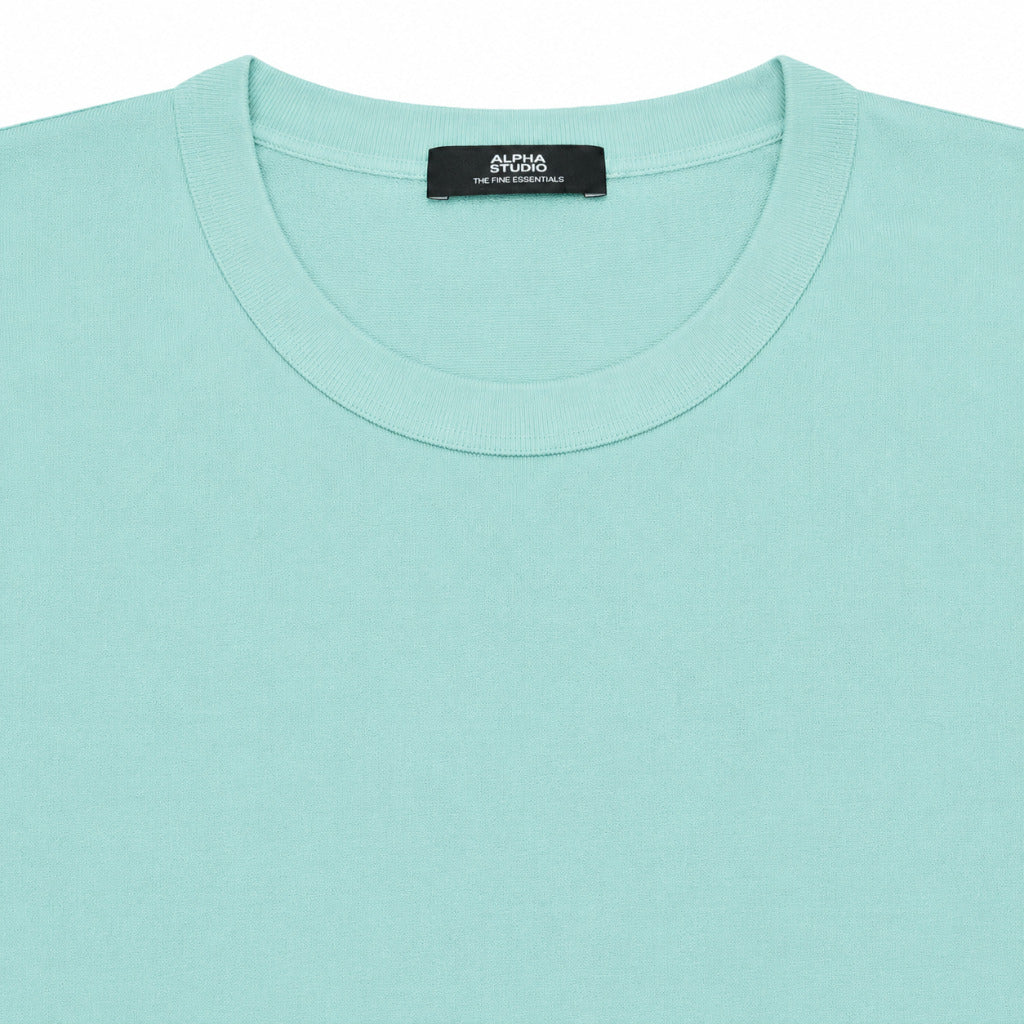 Alpha Studio Men's Green T-shirt