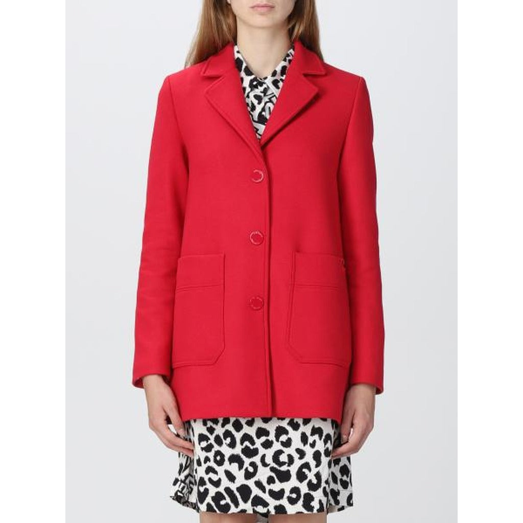 Love Moschino Women's Red Coat
